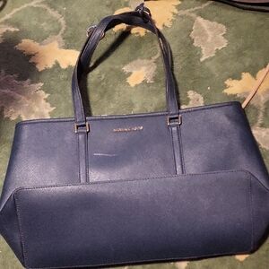 Michael Kors Dark Blue Handbag